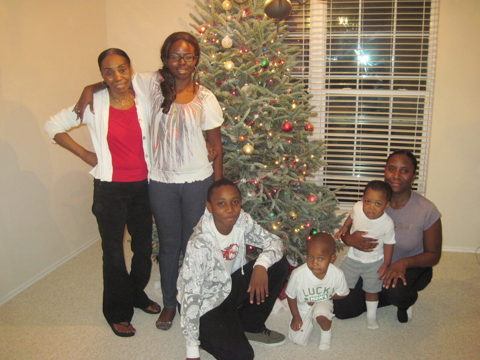 Rose Mary and family