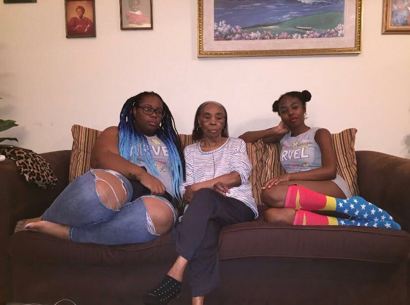 Rose Mary and family